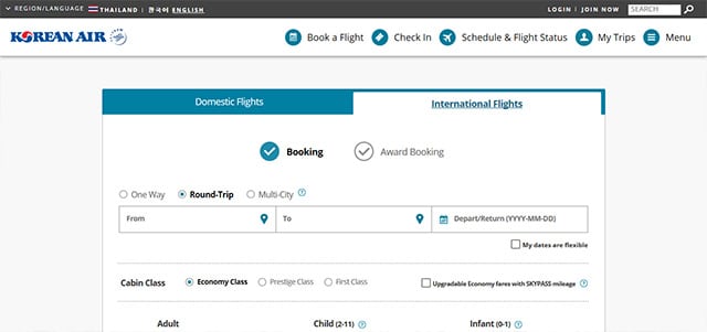 สายการบินโคเรียนแอร์ (Korean Air)