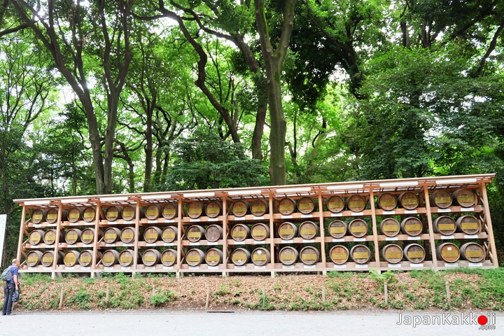 Meiji-Shrine-Wine-Barrels