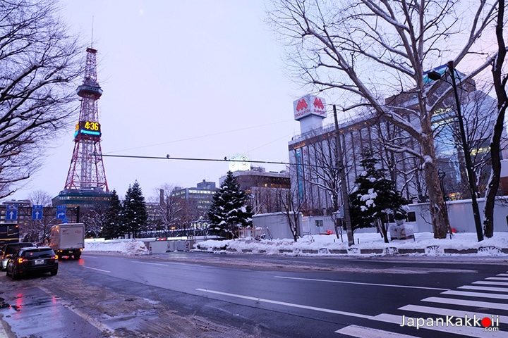 รีวิว] เดินเที่ยวบนดินและใต้ดินใจกลางเมืองซัปโปโร (Susukino - Odori)