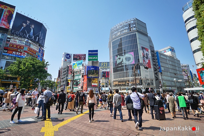 ห้าแยกชิบูย่า	(Shibuya Scramble Crossing)