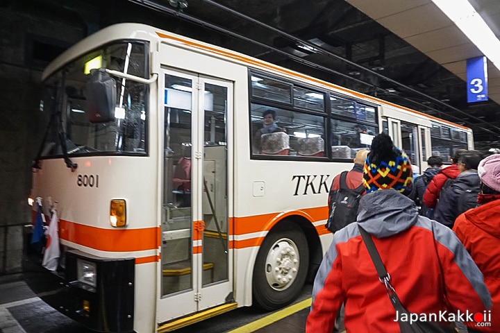 Tateyama Tunnel Trolley Bus