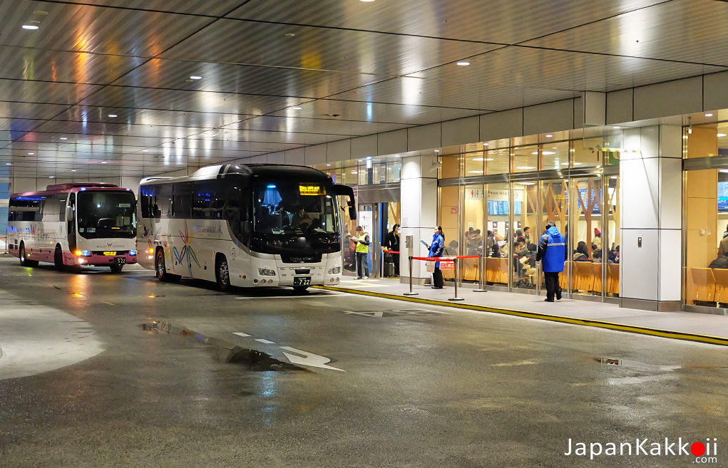 จองรถบัส Highway Bus ไป Kawaguchiko จาก Shinjuku