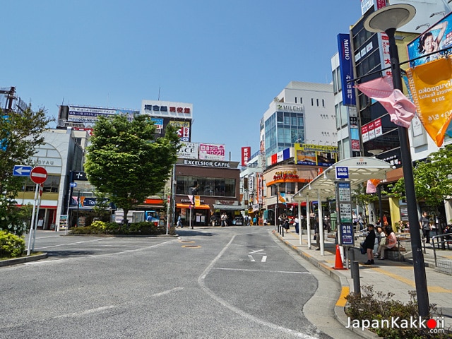 หน้าสถานีจิยูกาโอกะ (Jiyugaoka)