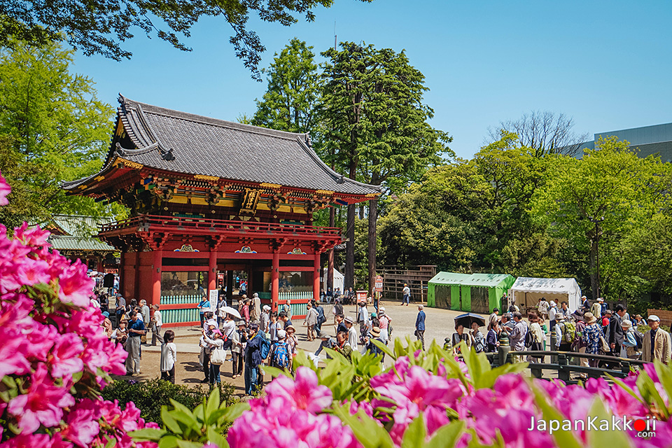 ศาลเจ้าเนซุ (Nezu Shrine / 根津神社)