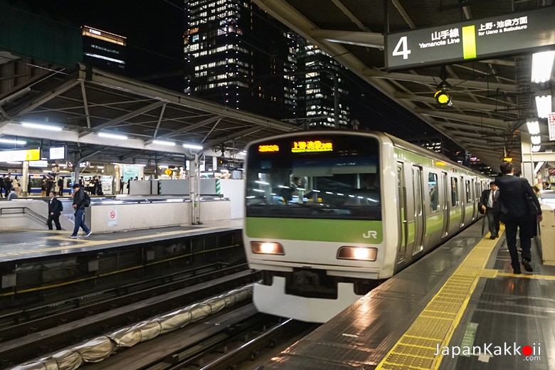 รถไฟสาย Yamanote Line