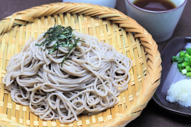 โซบะเย็น (ซารุโซบะ / Zaru Soba)