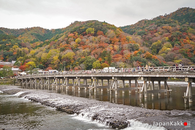 สะพานโทเก็ตสึเคียว (Togetsukyo Bridge / 渡月橋)