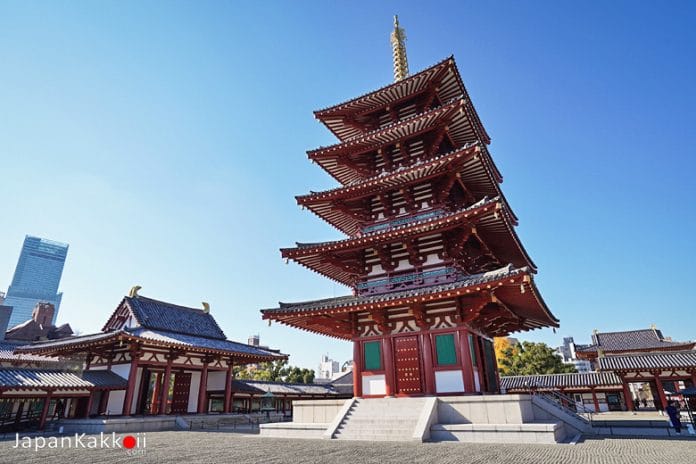 Shitennoj Temple Gojuunotou (五重塔)